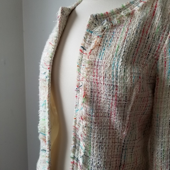 Cynthia Rowley Tweed BLazer SIZE MEDIUM - Picture 2 of 8